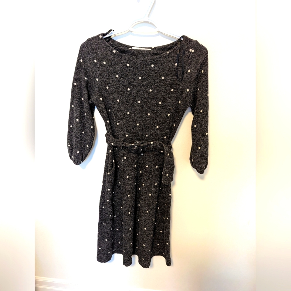 Grey Monteau Los Angeles sweater dress